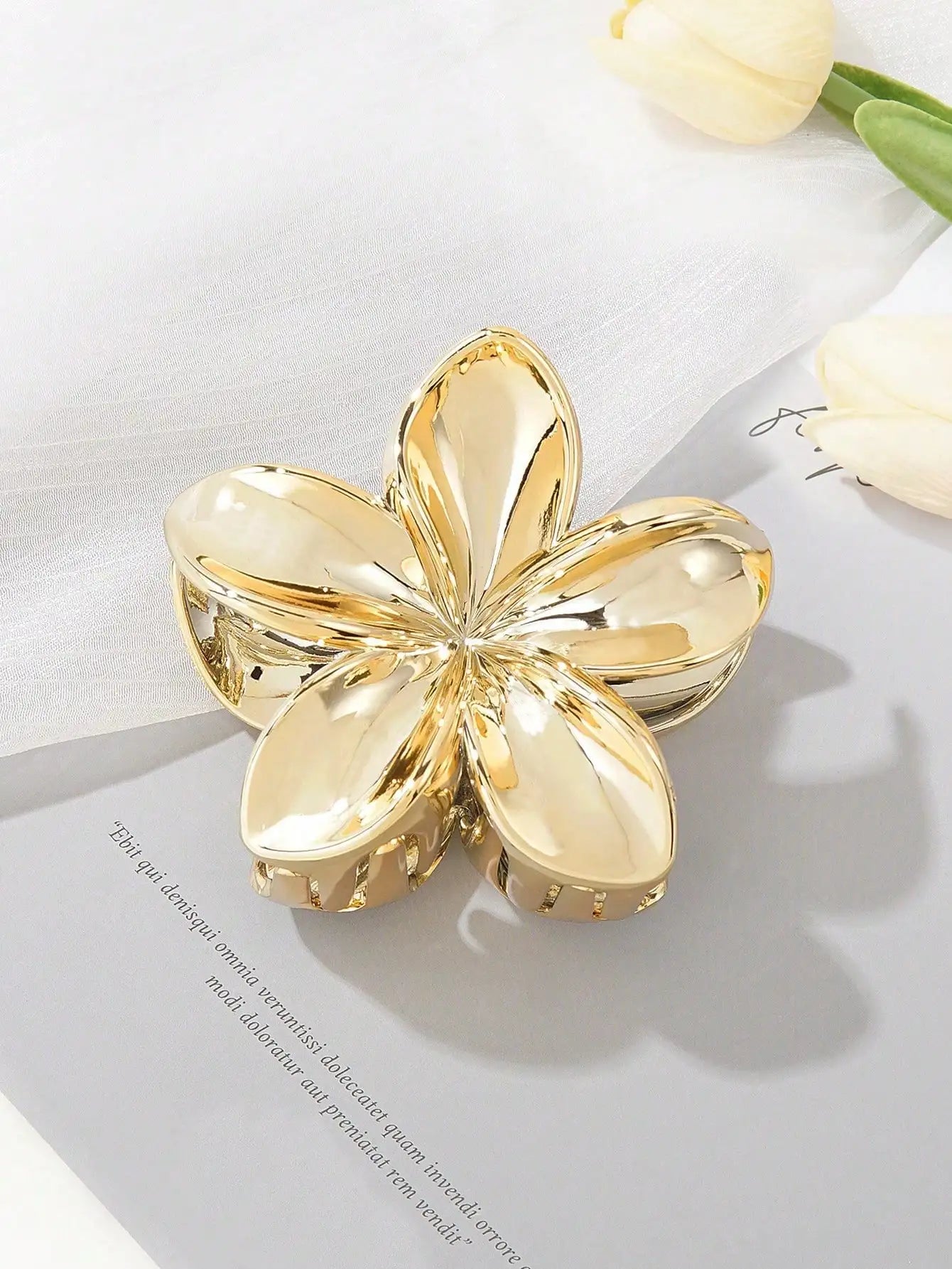 1/2 pcs Pinces fleurs brillantes – L’accessoire parfait pour un style chic, féminin et raffiné.